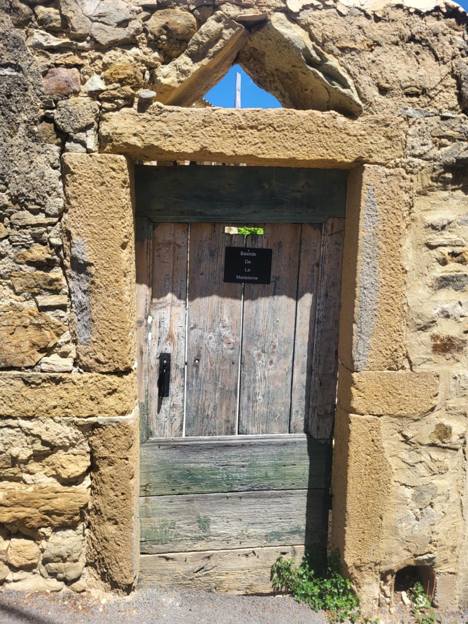 Bed and Breakfast Bastide De La Madeleine Pougnadoresse Exteriér fotografie