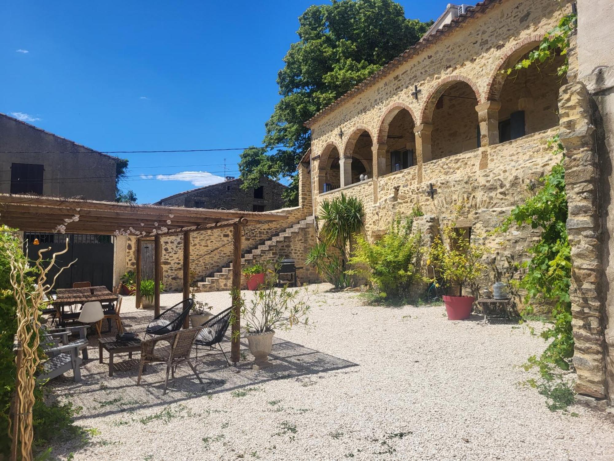Bed and Breakfast Bastide De La Madeleine Pougnadoresse Exteriér fotografie